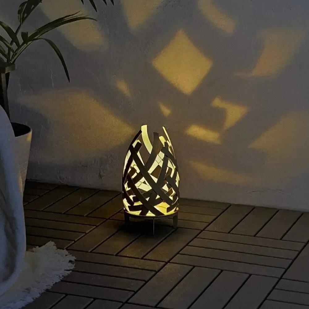 IKEA SOLVINDEN LED Table Lamp, Battery Operated/Outdoor, 11 3/4 